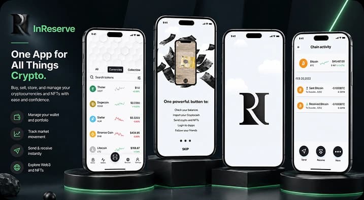 InReserve — Ethereum Wallet App