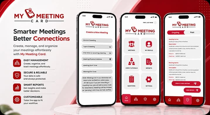 My Meeting Card — Attendance Verification App
